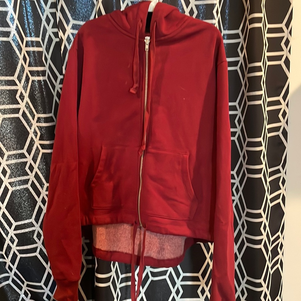 New burgundy jacket from pink